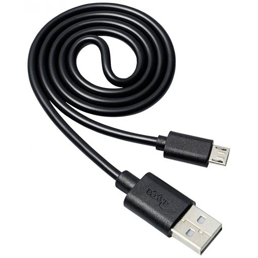 Akyga USB kabel USB 2.0 USB-A zástrčka, USB Micro-B zástrčka 0.60 m černá AK-USB-05