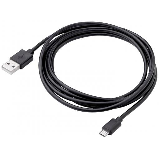 Akyga USB kabel USB-A zástrčka, USB Micro-B zástrčka 1.80 m černá AK-USB-01