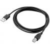 Akyga USB kabel USB 2.0 USB-A zástrčka, USB-B zástrčka 1.80 m černá AK-USB-04