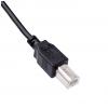 Akyga USB kabel USB 2.0 USB-A zástrčka, USB-B zástrčka 1.80 m černá AK-USB-04