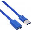 Akyga USB kabel USB 3.0 USB-A zástrčka, USB-A zásuvka 1.80 m černá AK-USB-10