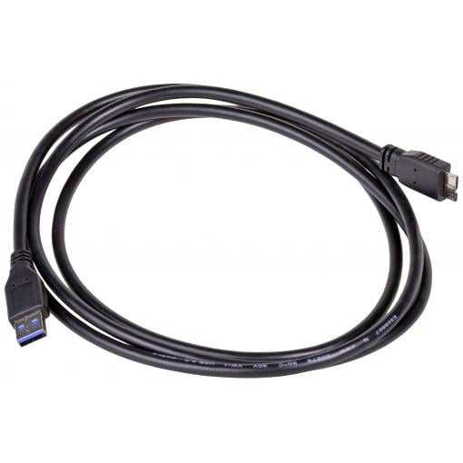 Akyga USB kabel USB 3.0 USB-A zástrčka, USB Micro-B 3.0 zástrčka 1.80 m černá AK-USB-13