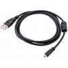 Akyga USB kabel USB 2.0 USB-A zástrčka, UC-E6 1.50 m černá AK-USB-20
