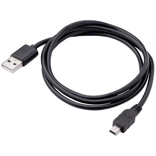 Akyga USB kabel USB-A zástrčka, USB Mini-B zástrčka 1.00 m černá AK-USB-22