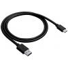 Akyga USB kabel USB 3.1 Gen1 USB-A zástrčka, USB-C ® zástrčka 0.50 m černá AK-USB-24