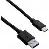 Akyga USB kabel USB 3.1 Gen1 USB-A zástrčka, USB-C ® zástrčka 0.50 m černá AK-USB-24