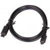 Akyga USB kabel USB 2.0 USB Micro-B zástrčka, USB-C ® zástrčka 1.00 m černá AK-USB-16