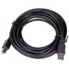 Akyga USB kabel USB 2.0 USB-A zástrčka, USB-B zástrčka 5.00 m černá AK-USB-18