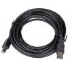 Akyga USB kabel USB 2.0 USB-A zástrčka, USB-B zástrčka 5.00 m černá AK-USB-18