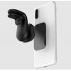Magnetický držák telefonu na ventilaci auta, hliníkový, 360°