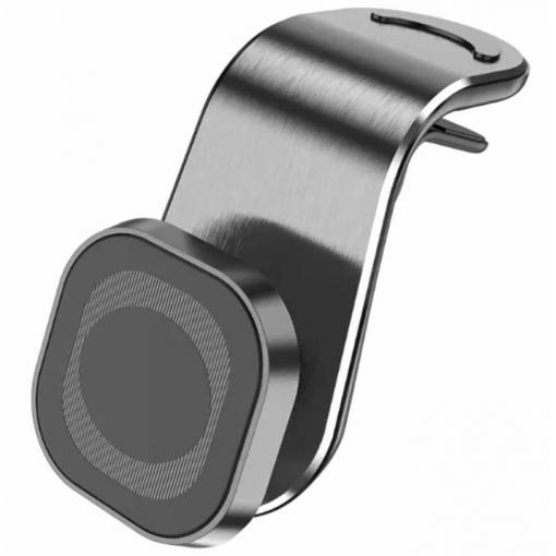 Magnetický držák telefonu na ventilaci auta, hliníkový, 360°