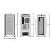 BeQuiet Silent Base 802 Window White midi tower PC skříň bílá
