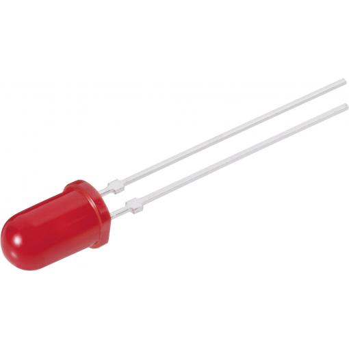 Vishay TLLG5420 LED s vývody zelená kulatý 5 mm 3.5 mcd 25 ° 2 mA 1.9 V