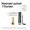 GP Discovery GPDISFLC31XBK479 LED kapesní svítilna, na baterii, 100 lm, 7 h, 64 g