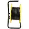 Renkforce RJ45 síťový naviják kabelu CAT 6A S/FTP 60 m černá krytí PUR