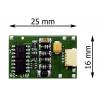 TAMS Elektronik 41-04430-01 LD-G-43 lokomotivní dekodér modul, bez kabelu