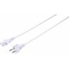 Sygonix SY-5043494 IEC kabel bílá 2.00 m