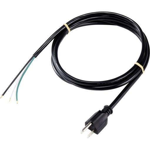 Sygonix SY-5043454 napájecí kabel černá 2.00 m