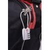 Sygonix SY-5044450 kabelový zámek 33 mm TSA stříbrná na heslo