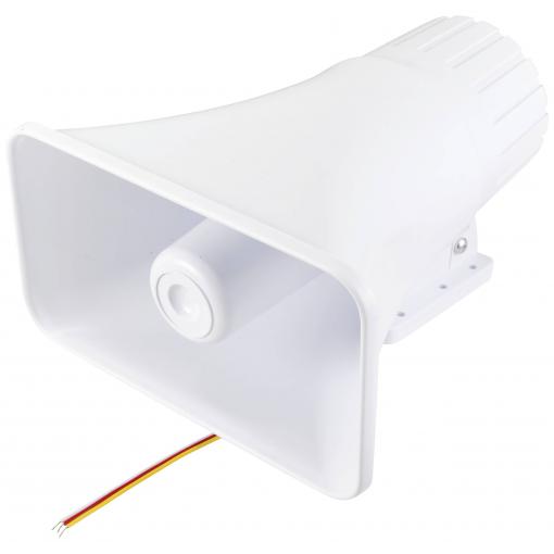 TRU COMPONENTS TC-10089024 signální siréna Hlučnost: 102 dB 30 W Napětí: 12 V/DC siréna, nepřerušovaný tón 1 ks
