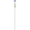 Renkforce RF-5266146 RJ45 síťové kabely, propojovací kabely CAT 6A S/FTP 10.00 m šedá Slimline,, flexibilní provedení, s ochranou, samozhášecí 1 ks