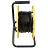 Renkforce RJ45 síťový naviják kabelu CAT 6A S/FTP 60 m černá krytí PUR