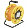 Renkforce RJ45 síťový naviják kabelu CAT 6a (surový kabel CAT 7) S/FTP 90 m oranžová bez halogenů