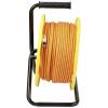 Renkforce RJ45 síťový naviják kabelu CAT 6a (surový kabel CAT 7) S/FTP 90 m oranžová bez halogenů