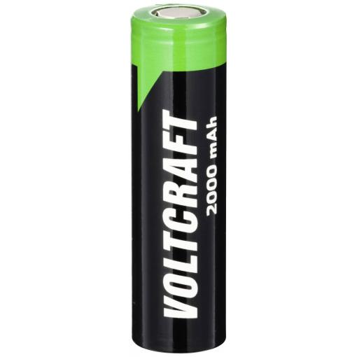 VOLTCRAFT VC-Li 3,7-2000 speciální akumulátor 18650 Flat-Top Li-Ion 3.7 V 2000 mAh 1 ks
