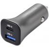 VOLTCRAFT CPS-38W/ 2 VC-RA381 USB nabíječka, 1x USB A , 1x USB-C®, 38 W, stříbrnočerná