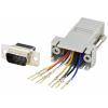 TRU COMPONENTS D-SUB adaptér D-SUB zástrčka 9pólová - RJ45 zásuvka 1 ks