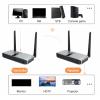 SpeaKa Professional SP-HWE-800 HDMI bezdrátový přenos (sada) 150 m 5 GHz 1920 x 1080 Pixel Zabezpečený rádiový přenos, protažený výstup HDMI