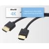 SpeaKa Professional HDMI kabel Zástrčka HDMI-A, Zástrčka HDMI-A 2.00 m černá 8K UHD, flexibilní provedení HDMI kabel SP-11004212