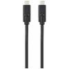 Renkforce Kabel USB-C USB 4.0 USB-C ® zástrčka, USB-C ® zástrčka 1.00 m černá dvoužilový stíněný RF-5241746