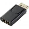 Renkforce RF-5506962 DisplayPort / HDMI adaptér [1x zástrčka DisplayPort - 1x HDMI zásuvka] černá pozlacené kontakty