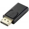 Renkforce RF-5506962 DisplayPort / HDMI adaptér [1x zástrčka DisplayPort - 1x HDMI zásuvka] černá pozlacené kontakty