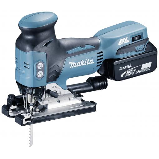 Makita DJV181RTJ akumulátorová kyvadlová tažná pila , akumulátor, vč. nabíječky, kufřík, 18 V, 5.0 Ah, DJV181RTJ