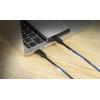 Renkforce Nabíjecí kabel USB USB 2.0 USB-C ® zástrčka, USB-C ® zástrčka 2.00 m černá krytí TPE RF-5251922