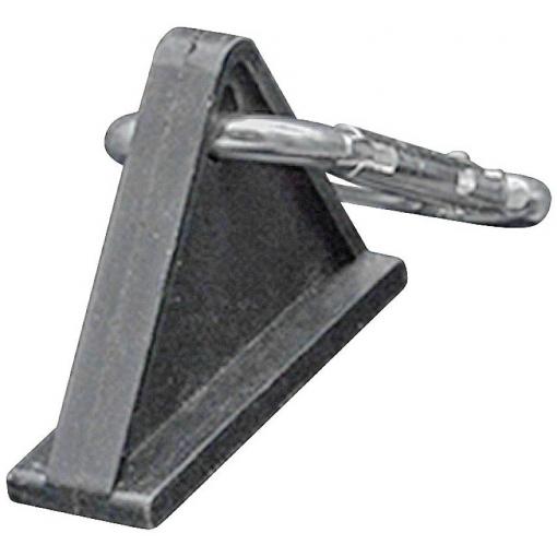 TRU COMPONENTS End connection plate 3030 TC-10493216 Držák plast, pozinkovaná ocel 1 ks