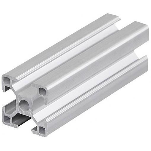TRU COMPONENTS 3030C TC-10493172 strut profil hliník eloxovaný stříbrná 1000 mm x 30 mm x 30 mm 1 ks
