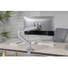 SpeaKa Professional držák na stůl pro monitor SP-MM-600 1 Displej: (s) 43,2 cm (17) - 81,3 cm (32) stříbrná otočný, naklápěcí, nastavitelná výška, nakláněcí