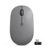 Lenovo Go Wireless Multi Device optická myš, přenos bezdrátový, 3 tlačítko, 2400 dpi, šedá