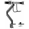 SpeaKa Professional držák na stůl pro monitor SP-MM-820 2 Displej: (s) 43,2 cm (17) - 81,3 cm (32) matná černá nakláněcí, naklápěcí