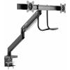 SpeaKa Professional držák na stůl pro monitor SP-MM-820 2 Displej: (s) 43,2 cm (17) - 81,3 cm (32) matná černá nakláněcí, naklápěcí