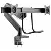 SpeaKa Professional držák na stůl pro monitor SP-MM-820 2 Displej: (s) 43,2 cm (17) - 81,3 cm (32) matná černá nakláněcí, naklápěcí
