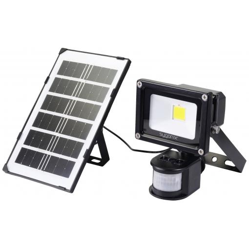 Sygonix SY-5461108 solární bodové osvětlení s PIR detektorem 10 W Barvy světla (LED svítidlo): neutrální bílá