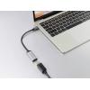 Renkforce USB-C® / DisplayPort kabelový adaptér USB-C ® zástrčka, DisplayPort zásuvka 0.15 m černá RF-5397866 dvoužilový stíněný Kabel pro displeje USB-C®