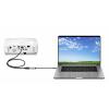 Renkforce USB-C® / DisplayPort kabelový adaptér USB-C ® zástrčka, DisplayPort zásuvka 0.15 m černá RF-5397866 dvoužilový stíněný Kabel pro displeje USB-C®