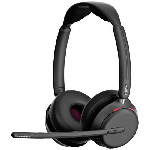 EPOS Impact 1060 Headset otevřená (On Ear) Bluetooth® stereo černá headset Počítače