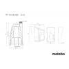 Metabo 601729850 TPF 18 LTX 2200 ponorné čerpadlo 2200 l/h 22 m